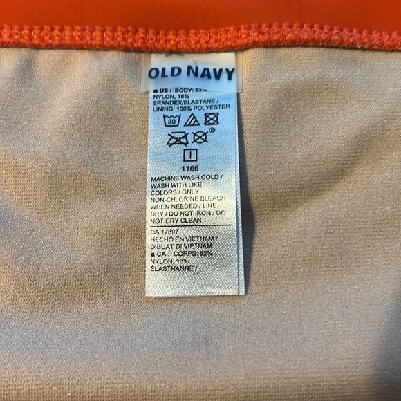 Old Navy Orange Bikini Size M - Picture 3 of 7